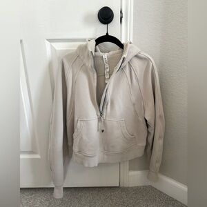 Lululemon Scuba half zip hoodie, size xs/s